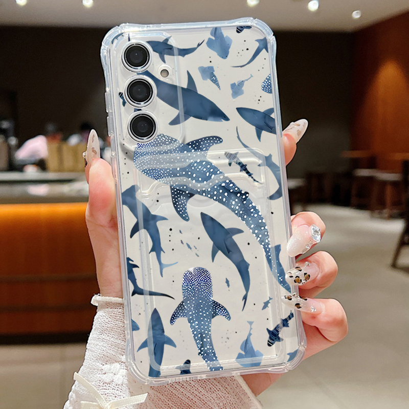 Чехол для телефона Ocean Shark – обзор и цена Samsung Galaxy A55